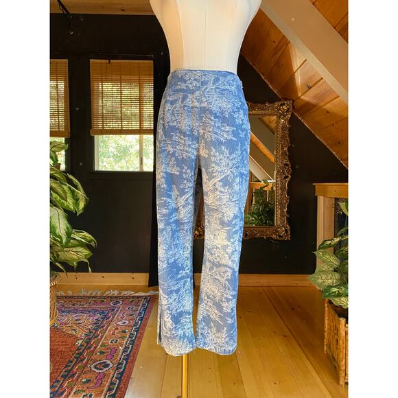 Capris Pedal Pushers Tapestry Print - Picture 2 of 9